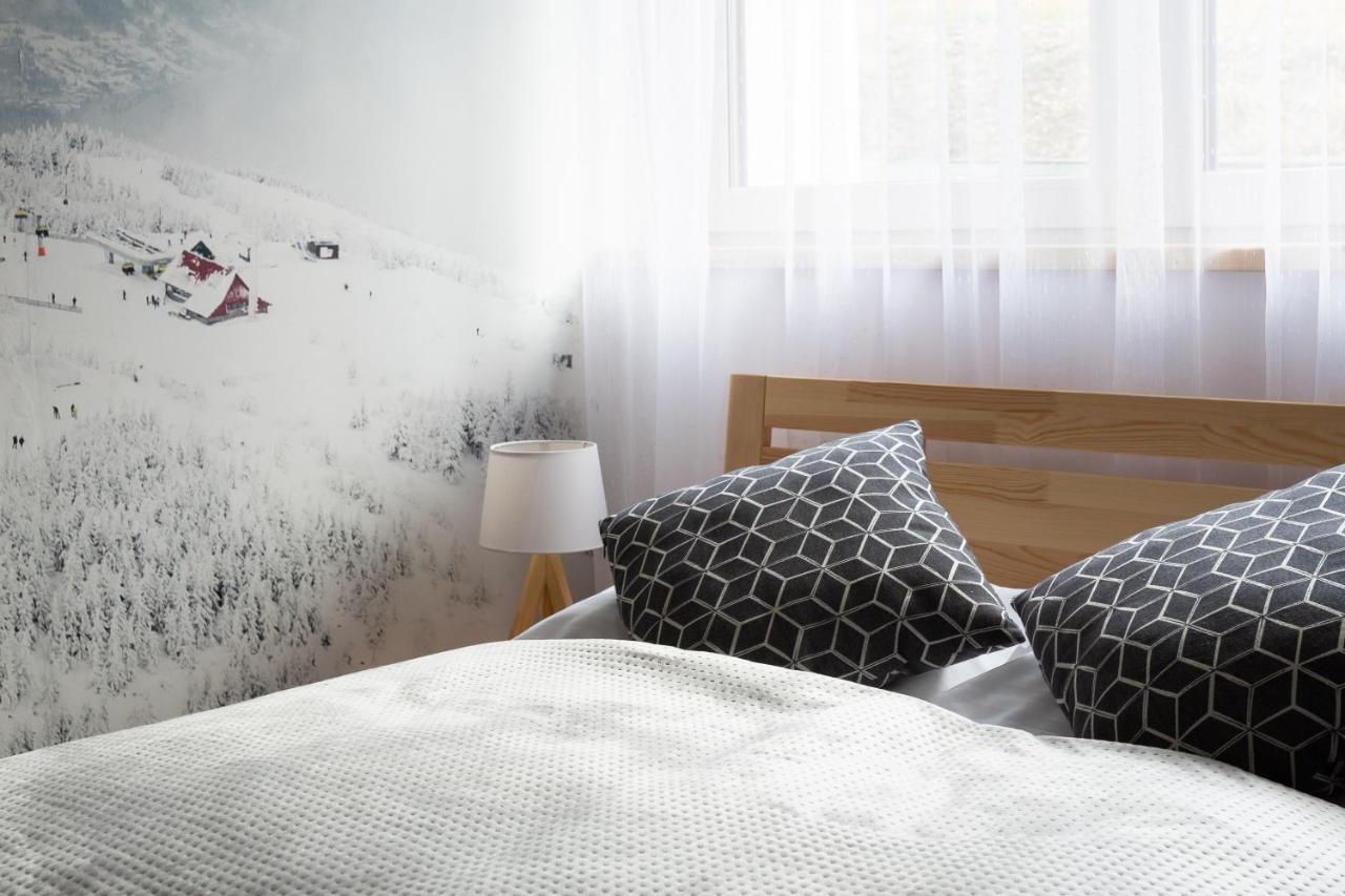 Apartament Z Garazem "Widok Na Skrzyczne" - Sloneczna Gora Щирк Екстер'єр фото