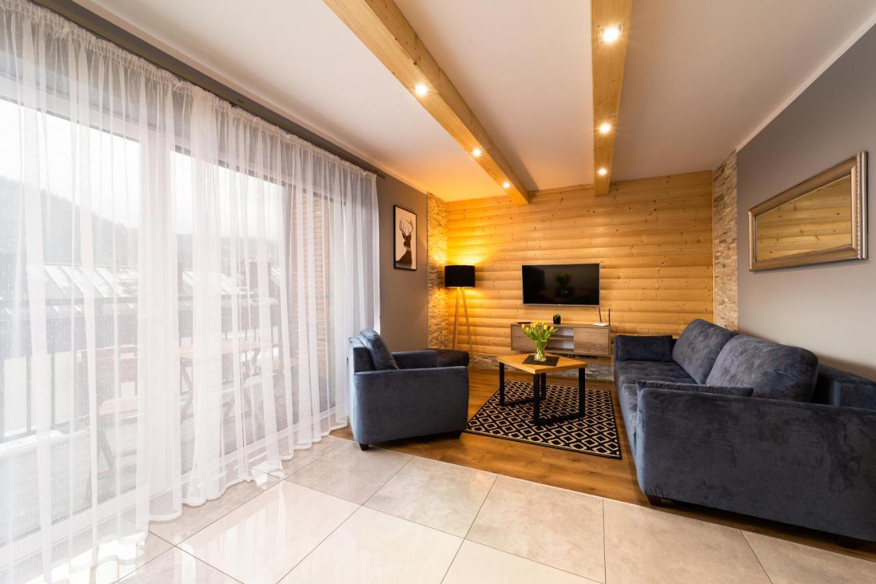 Apartament Z Garazem "Widok Na Skrzyczne" - Sloneczna Gora Щирк Екстер'єр фото